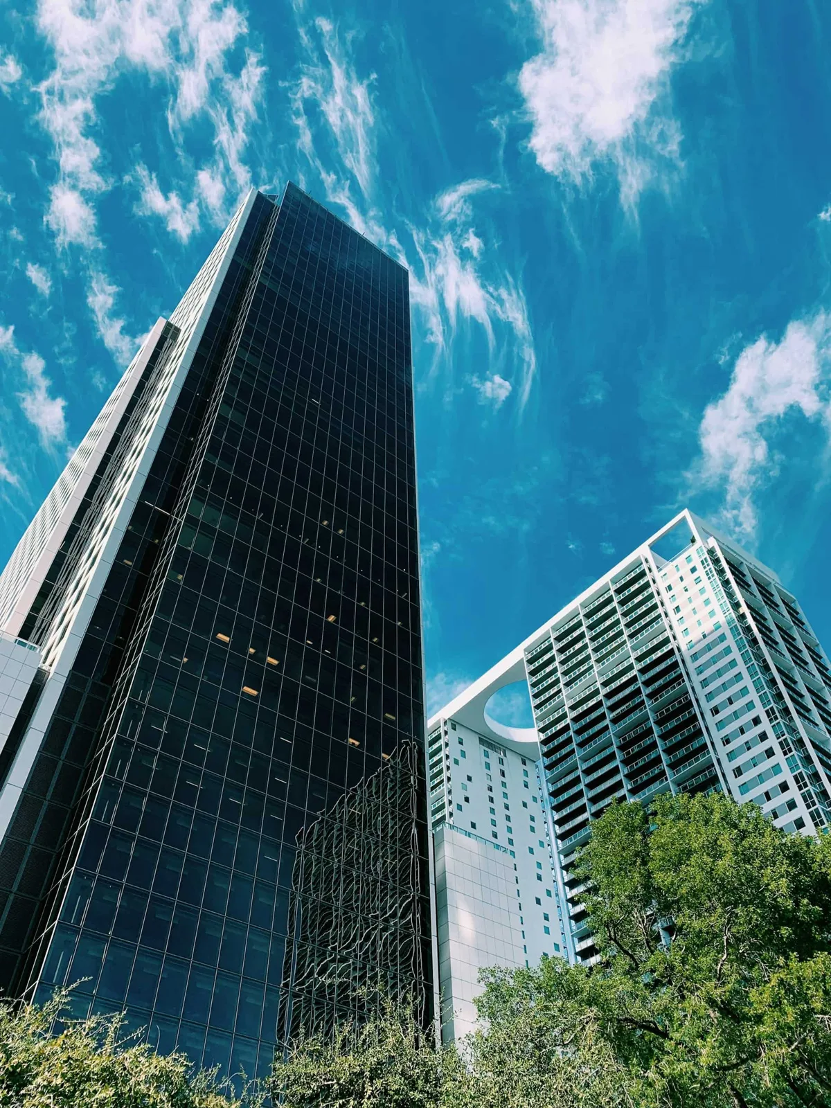 Commercial building exterior