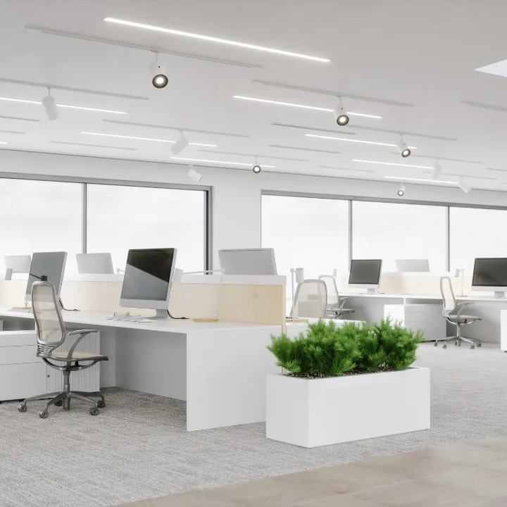 Bright professional office interior
