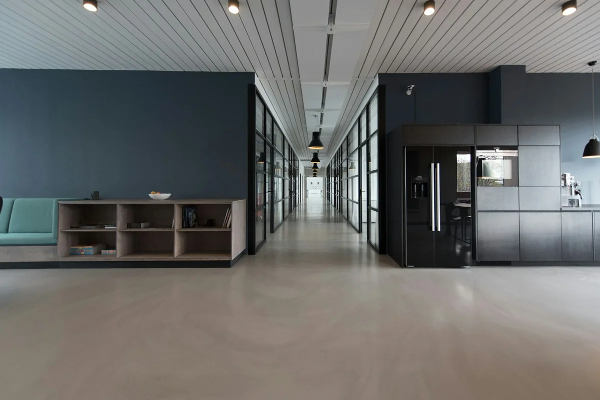 Modern open office interior